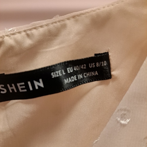 SHEIN cream coloured dress - Picture 2 of 3